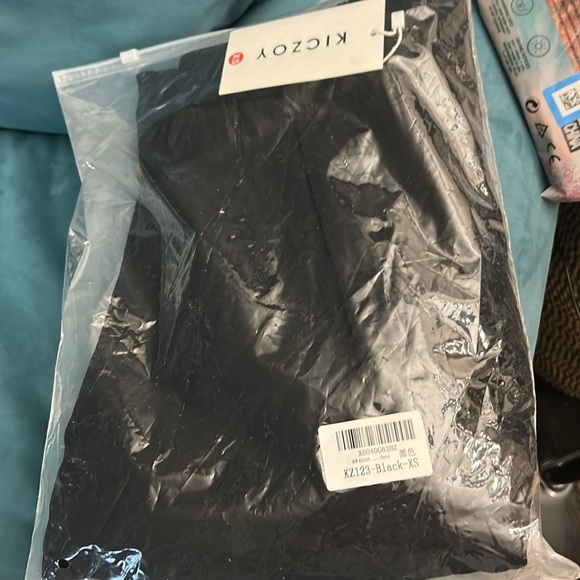 Black XS Wide-Leg trouser Pants - Picture 2 of 14